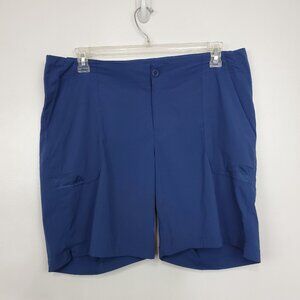 Columbia Sportswear Outdoor Casual Navy Blue Shorts Size 18